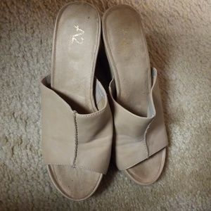 A2 sandal wedges